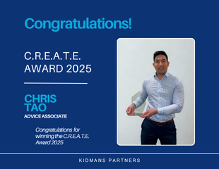 C.R.E.A.T.E. Award Winner 2025